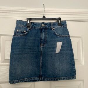 Ganni Denim Mini Skirt